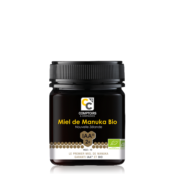 Comptoirs & Compagnies -- Miel de manuka iaa2+ biologique (mgo 19) (origine Nouvelle zélande) - 250 g
