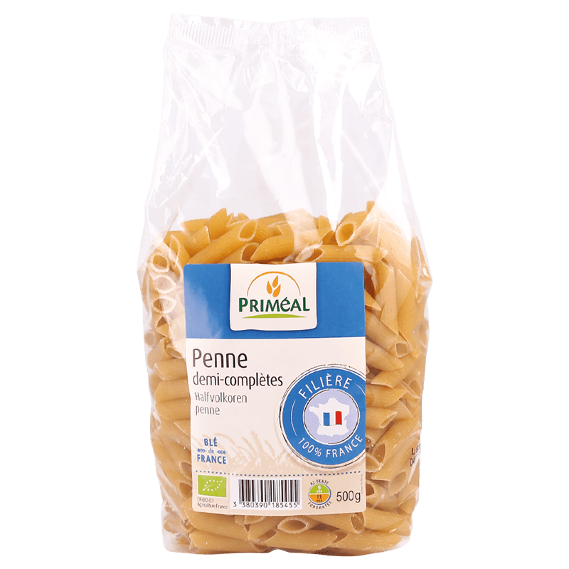 Penne 100% france demi complètes bio - 1